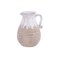 Hand Thrown Ceramic Pitcher Vase Farmhouse Decor Accent-CB504327